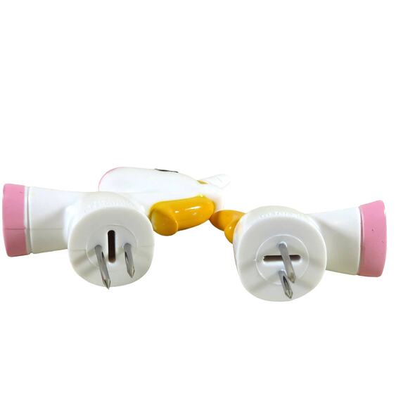 Unicorn Corn Cob Holders Set of 3- White Pink Yellow Kitchen Gadgets - Picture 9 of 11